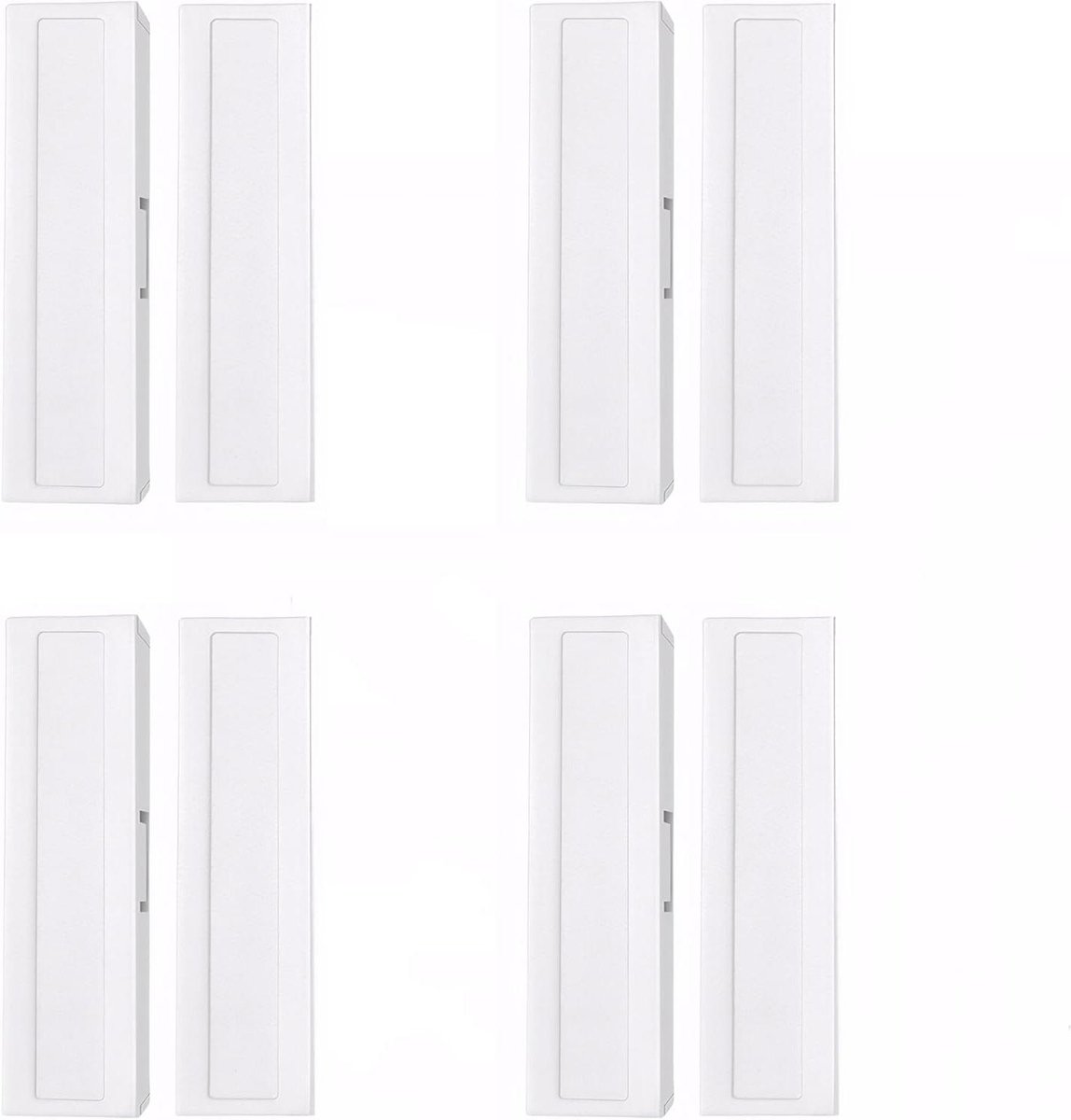 Magnetische Deurcontacten - Raamcontact Sensor - Beveiliging van Toegangspunten - Normaal Open Configuratie - 5 x 1.4 x 1.2 cm