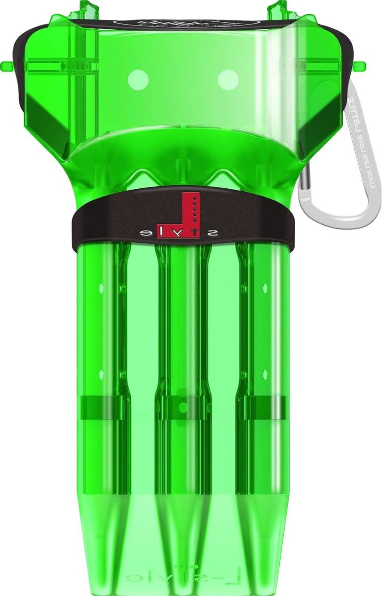 Dart Etui - Dart Houder - Dart Spullen Opbergen - Met Draaggreep - 5 x 10 x 17 cm - Groen