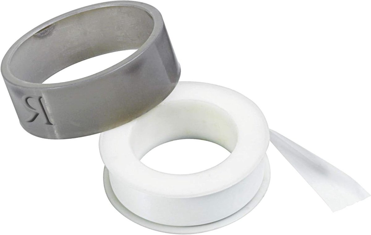 Slang met spoelen - Tuinslang - Water geven - Gegarendeerd waterdicht - 12 meter - Wit en zwart