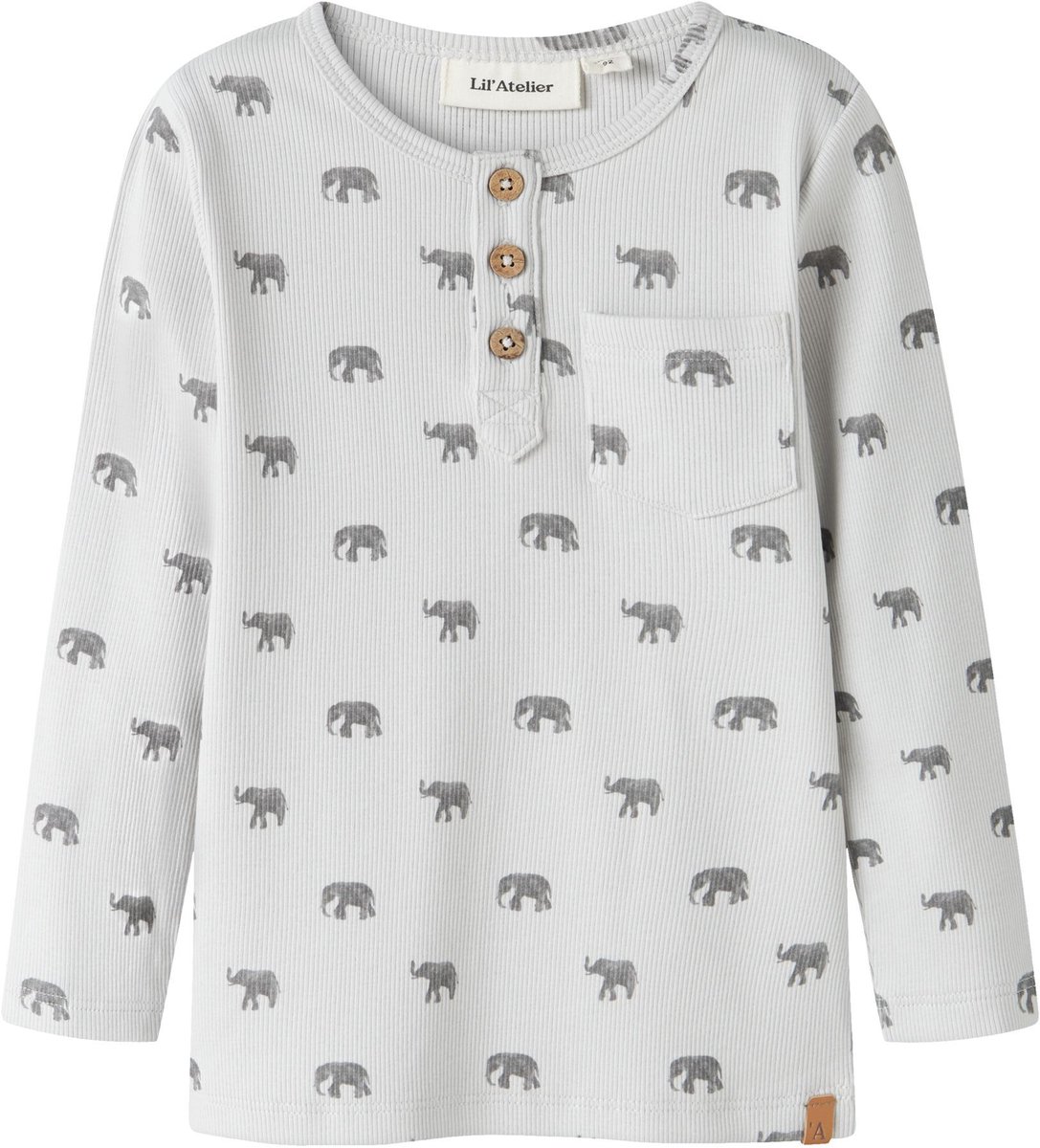 Lil' Atelier Top met lange mouwen Print