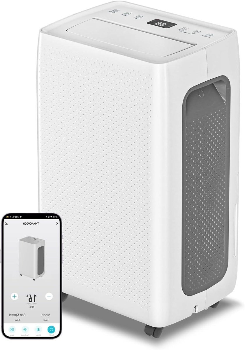 Elektrische Luchtontvochtiger - Vochtvreter App - Droge Lucht Creëren - Wifi App Bediening - 26 Liter Capaciteit - Wit