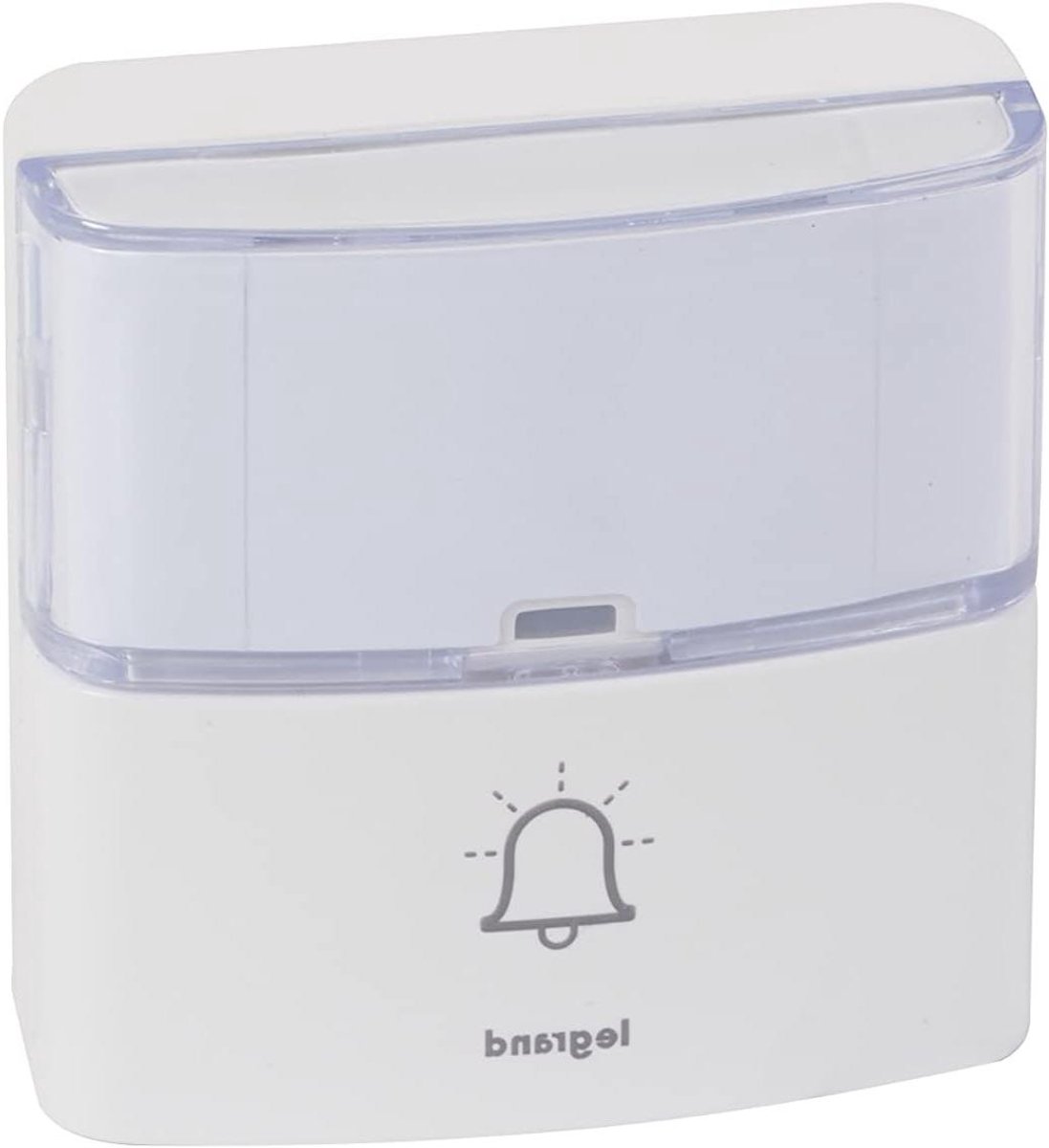 Draadloze Belknop - Bel Drukker - Comfort Uitbreiding - LED Signaal - IP54 - Wit