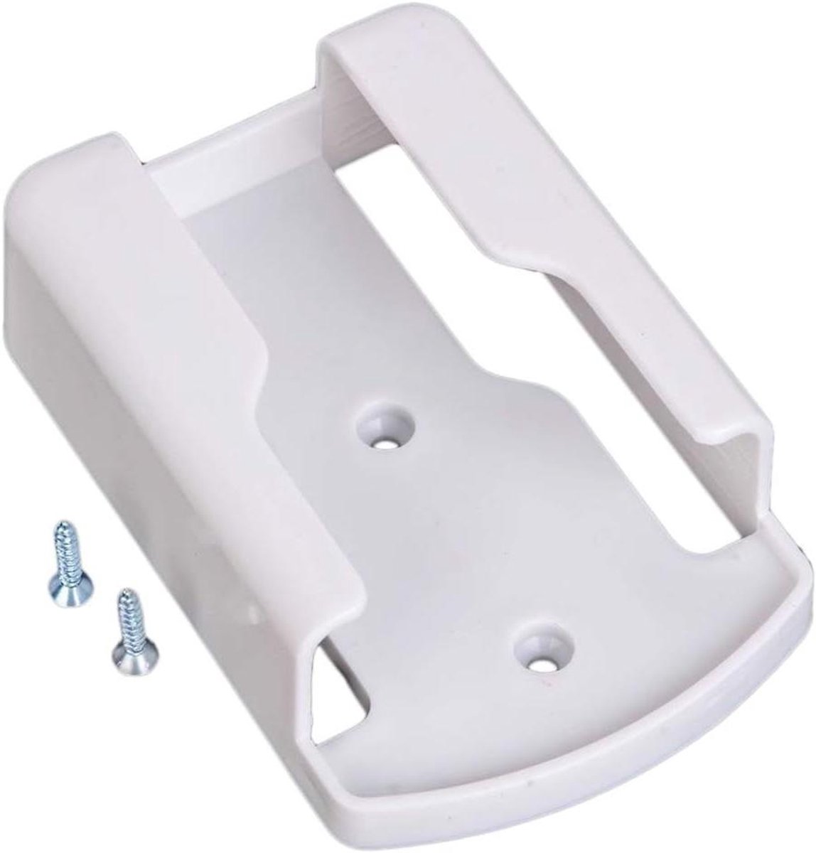 Afstandsbediening Houder - Opbergdoos Organizer - Afstandsbedieningen Opbergen - Muurbevestiging Ruimtebesparend - 10x7x3.3 cm - Wit