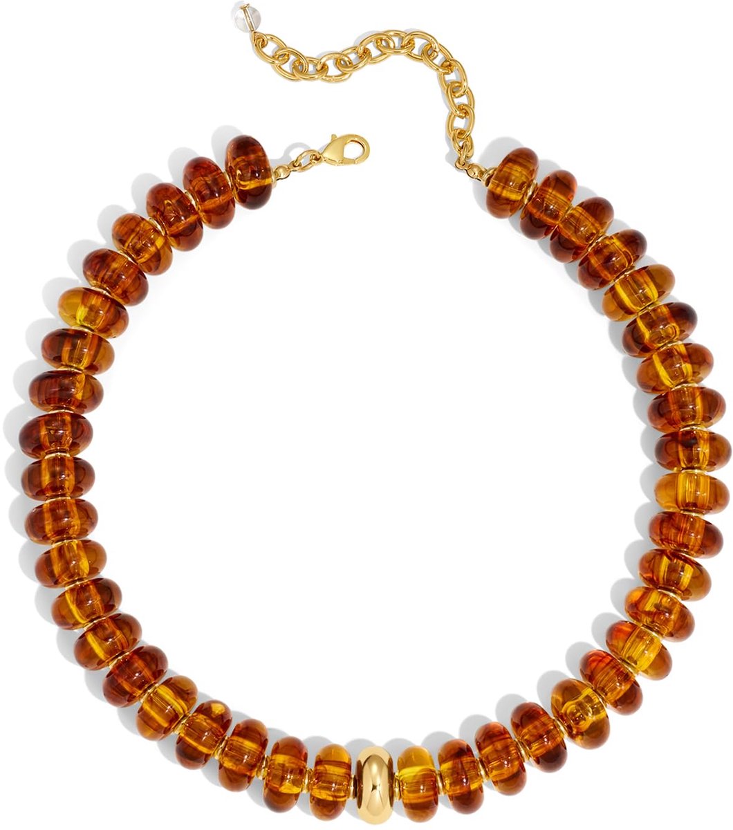Chunky Statement ketting voor dames - veelkleurige ronde kralen hars ontwerp, verstelbare boho choker ketting, zomer strand accessoire