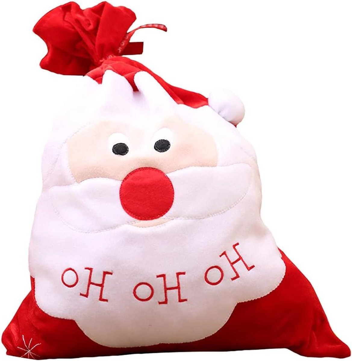 Kerst Claus Gift Bag - Kerst Decoratie Zak - Geschenken Inpakken - Satan Claus Ontwerp - 69 x 51 cm