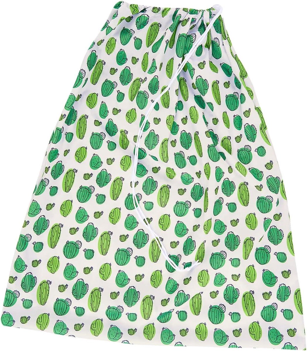 Stoffen Luieremmer Voering - Herbruikbare Natte Tas - Luier Afval Beheer - Waterdicht met Trekkoord - 24 x 27 Inch