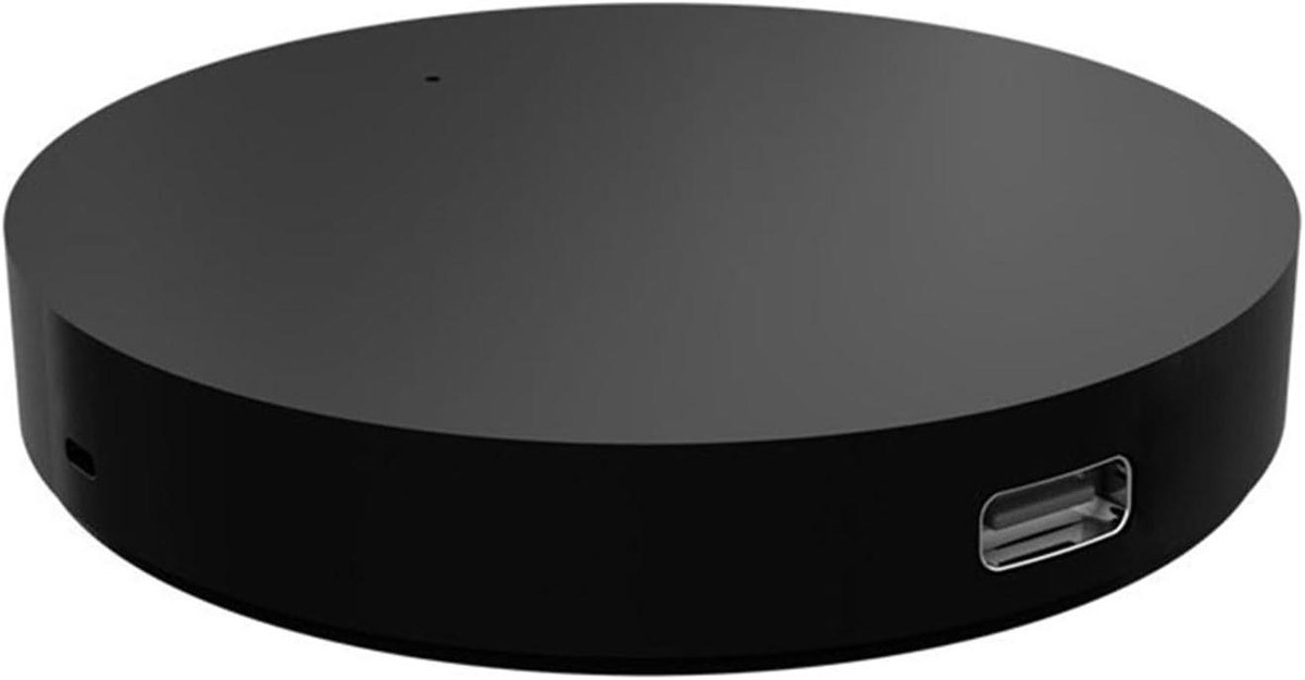 Smart Home Hub - Centrale Controller - Huis Automatisering - App & Spraak Bediening - 8x7x3 cm - Zwart