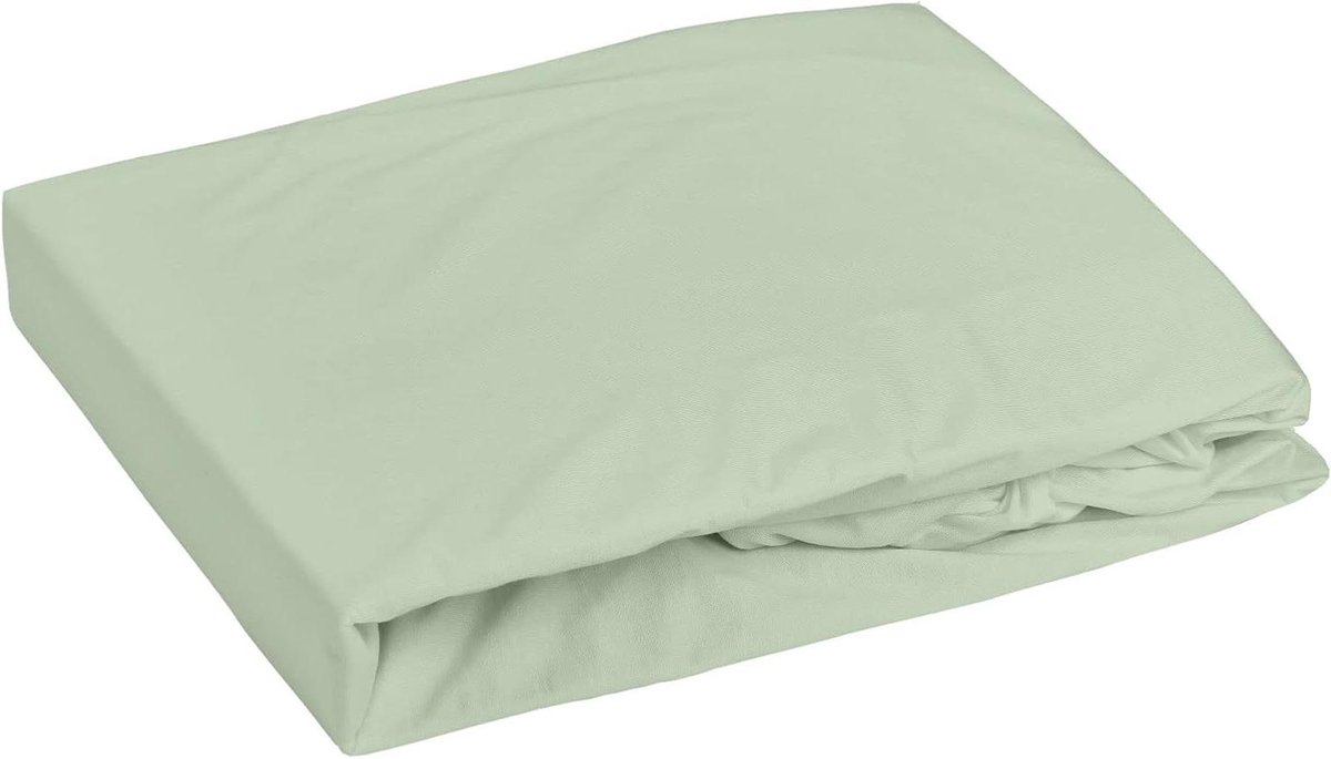 Hoeslaken - Jersey laken - Babykamer textiel - Oeko-Tex gecertificeerd - 40 x 80 cm - Groen
