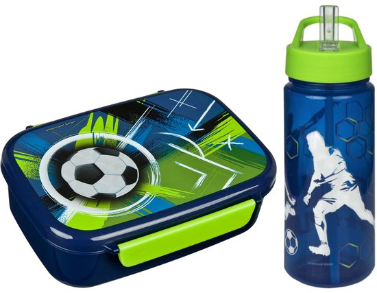 Team Player lunchset; lunchbox en drinkfles — afbeelding 4