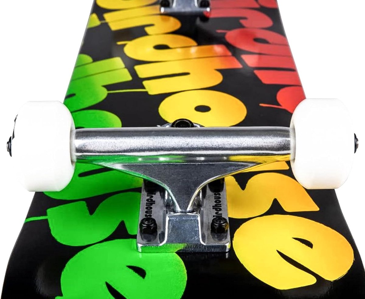 Birdhouse Skateboard - Compleet Skateboard - Straat Skaten - Triple Stack Graphic - 8 inch breed - Rasta