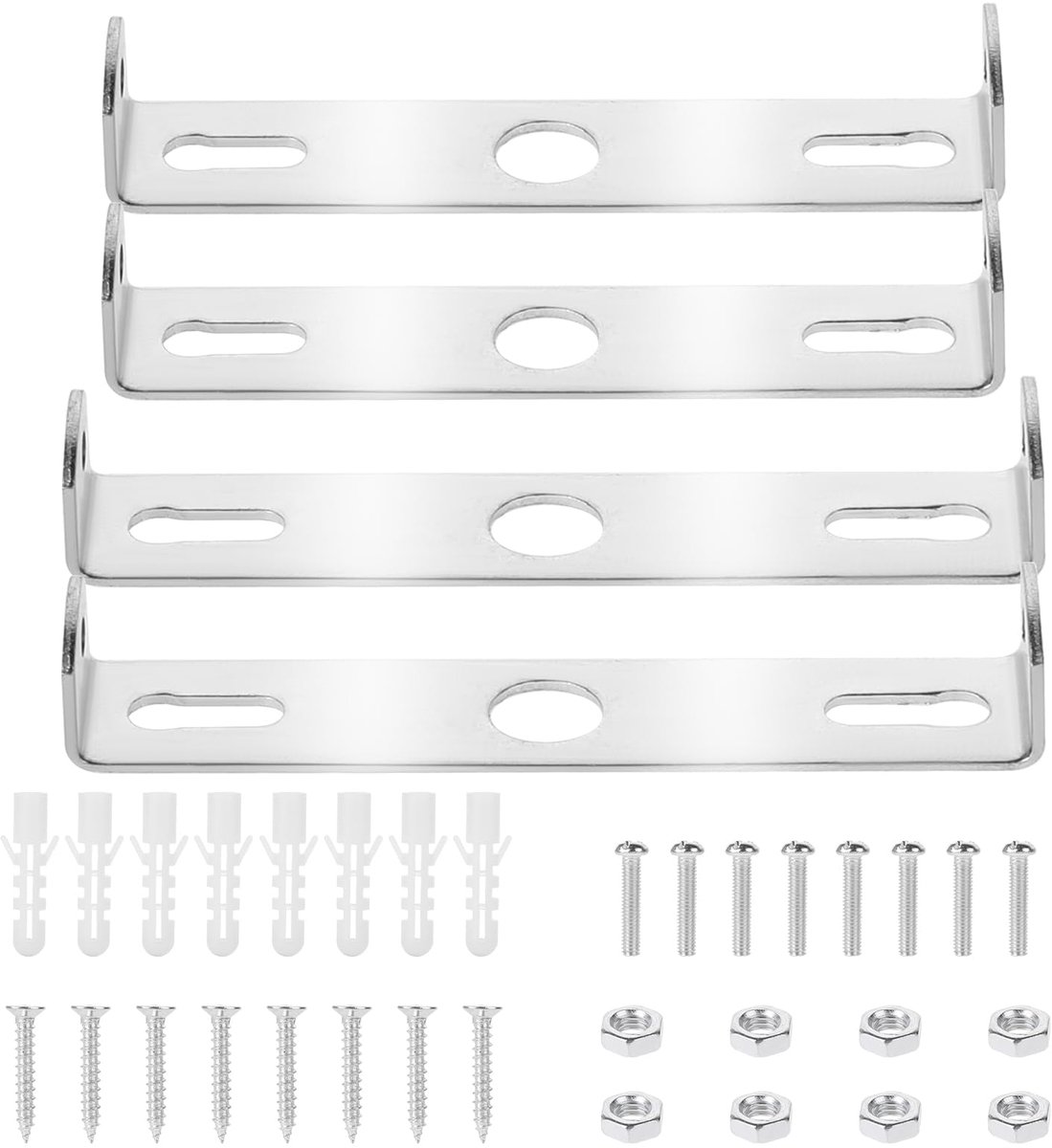 Montagebeugels, lamphouder, plafondhouder, lamphouder, plafondhouder, met schroeven, accessoires voor thuiskantoor, plafondverlichting, reserveonderdelen (90 mm + 100 mm)