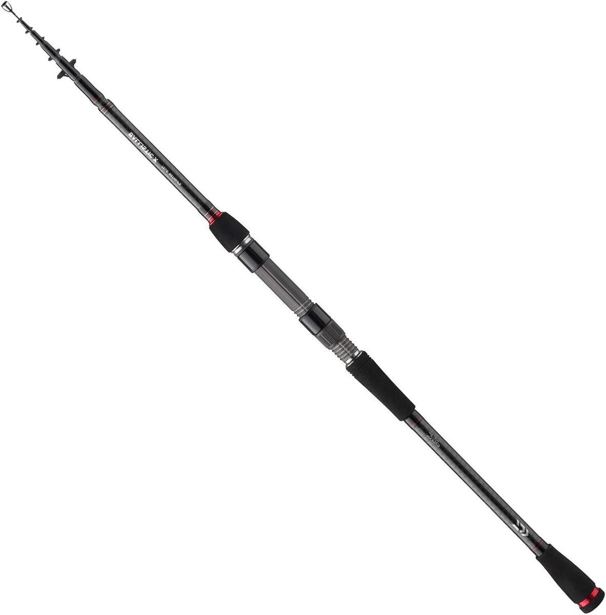 Telescoophengel - Spinhengel Vaste Hengel - Vissen Op Locatie - Hoge Kwaliteit Koolstofvezel - 2.5 m / 59 cm
