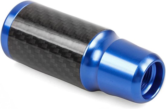 Versnellingspookknop Auto - Schakelknop Universeel - Auto Interieur Upgraden - Aluminium Comfort Grip - 5 Snelheden - Blauw — afbeelding 5