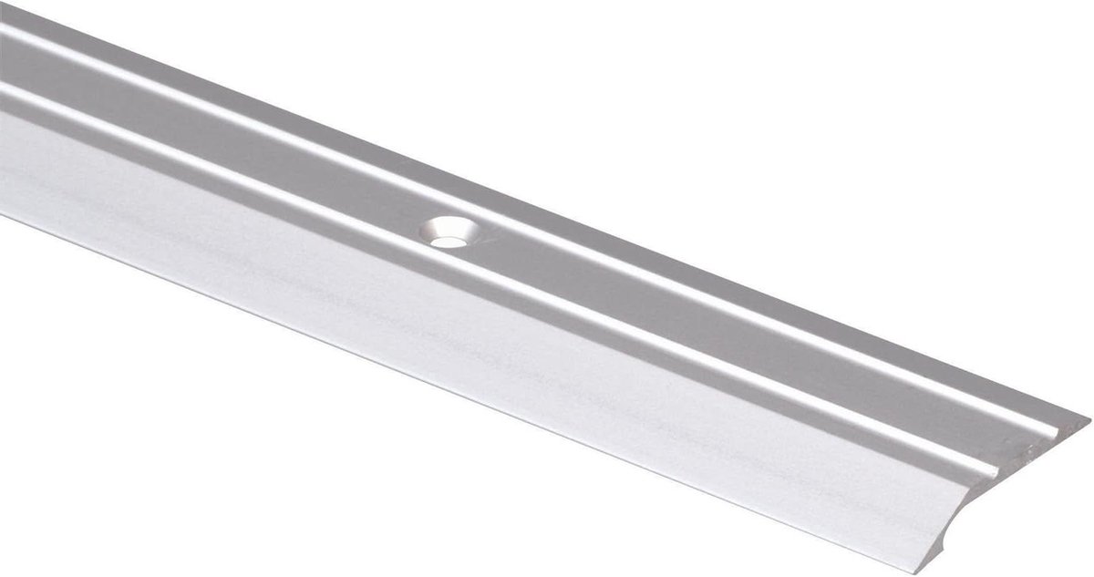 Egalisatieprofiel - Vloerprofiel Profiel - Vloeren Afwerken - Geboord Aluminium - 900 x 39 mm - Zilver