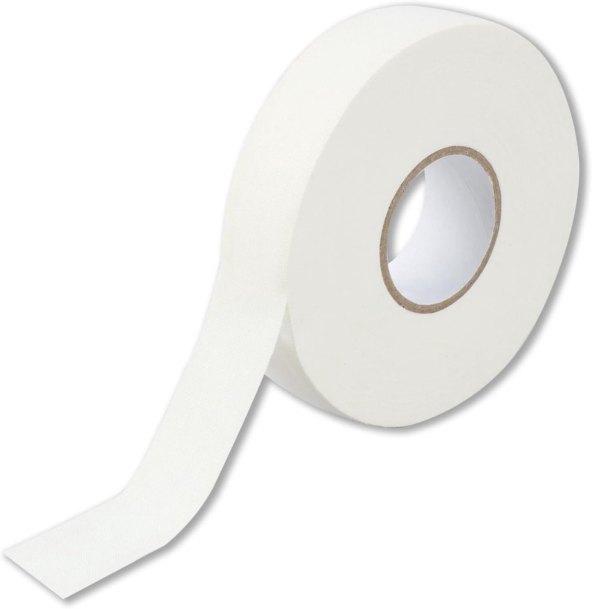 IJshockey Stick Tape - Hockey Tape Grips - Verbeterde Controle - Scheurvast Poly-Katoen - 25 meter - Wit