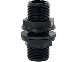 Regentondoorvoer 1 inch - Perfecte Passende Oplossing voor Waterreservoirs (2 Stuks)