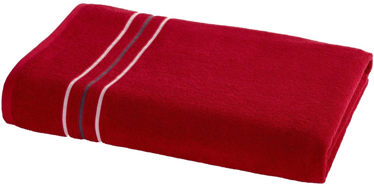 Moodit Badlaken Empress Deep Red - 100 x 150 cm - Rood - Katoen