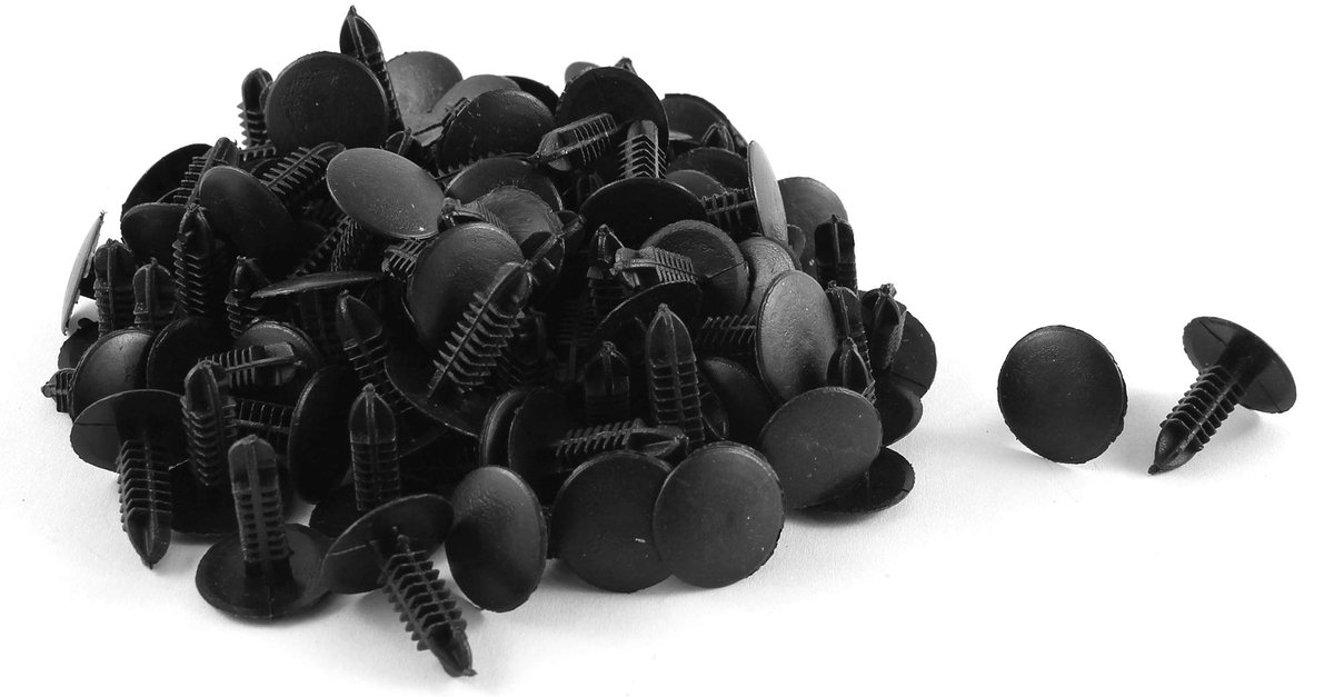 sourcingmap 100 Stks Autosparboom Bevestiger 5 x 5 mm Gatgrootte