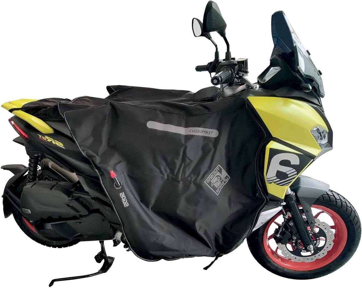 Scooter Voetenzak - Winter Cover - Bescherming tegen Weer - Gepatenteerd Anti-Flappersysteem - 222 kg - Zwart