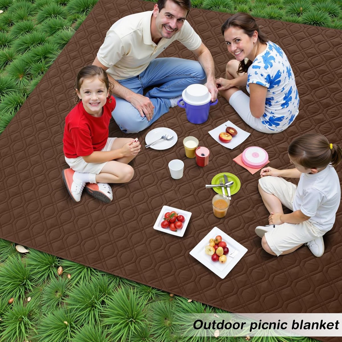 Hondendeken, waterdicht, hondenmat, outdoor, wasbaar, omkeerbare deken, hondendeken, zachte kattendeken voor bank, bed, onderweg (175 x 75 cm, bruin + chocolade)