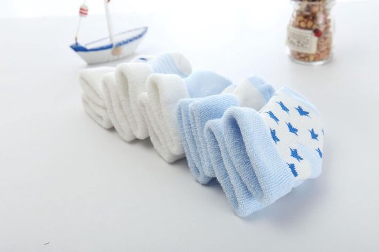 Babysokken Winter - Warme sokjes - Warme Voetjes - Dikke Thermische - 5 Paar - Mix Kleuren — afbeelding 4