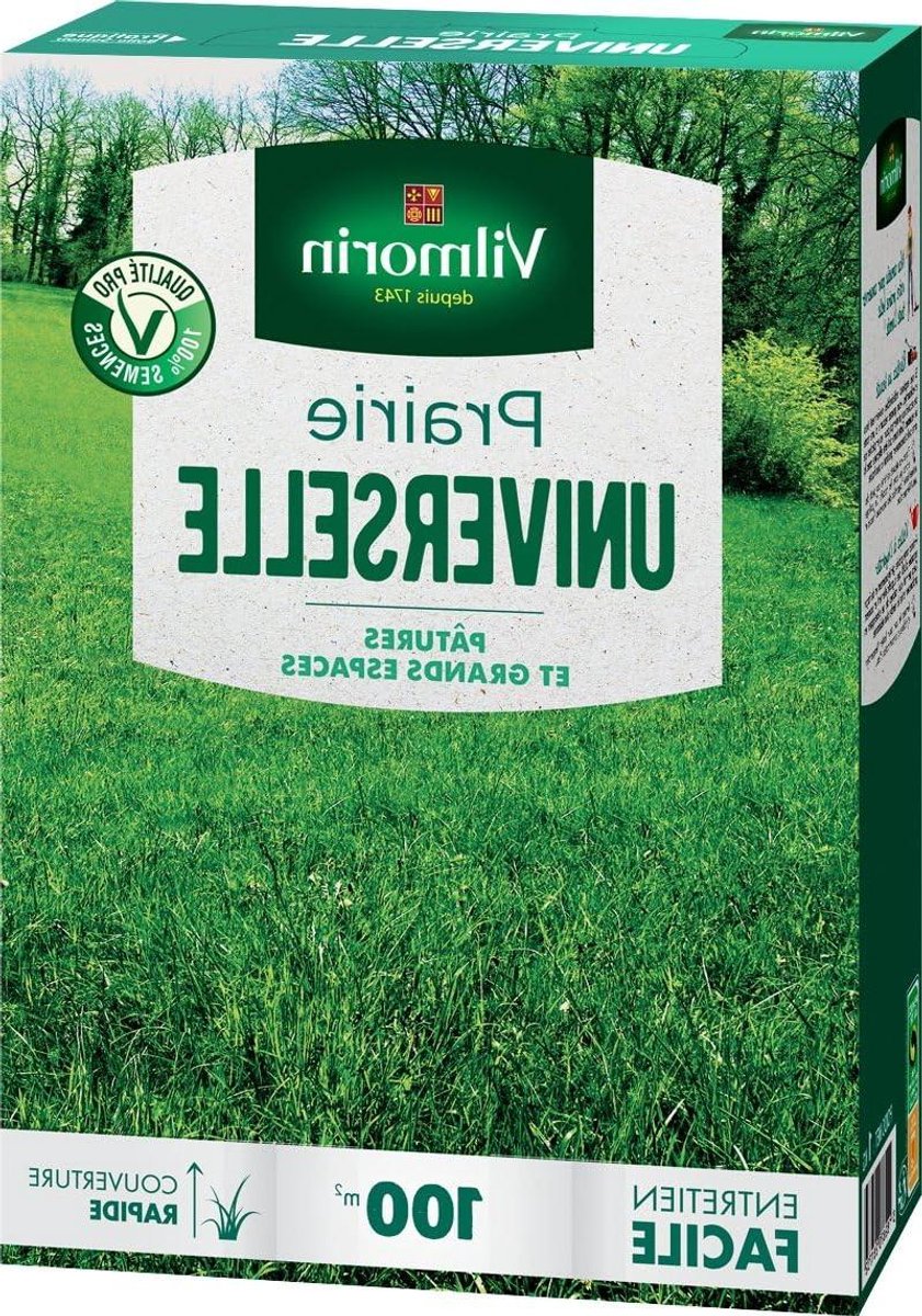 Universele weide - Graszaad - Natuurlijke tuin - Eenvoudig onderhoud - 100 m² - Groen