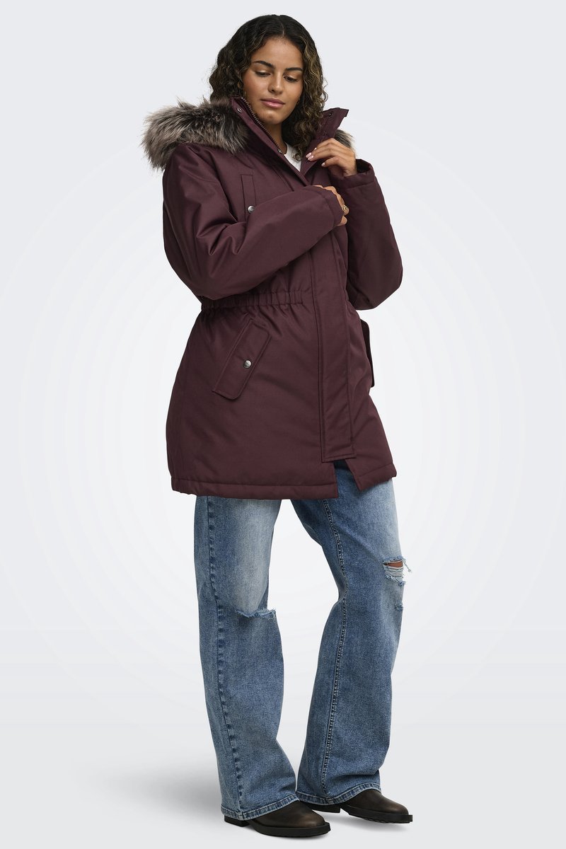 ONLY CARMAKOMA - CARIRENA PARKA COAT OTW NOOS - Dames - Gewatteerde jassen
