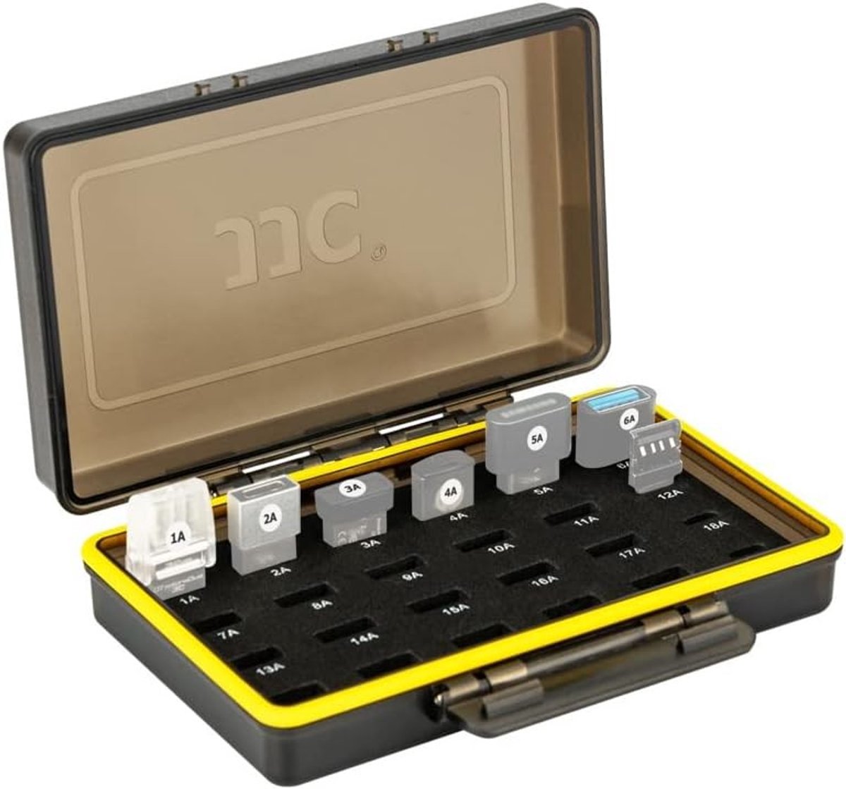 Opbergdoos voor 24 Mini USB Sticks - Compacte USB Stick Houder voor SDCZ430, SDCZ33, Samsung, Netac, PNY, HP en Kingston - Ideaal voor Organisatie en Opslag