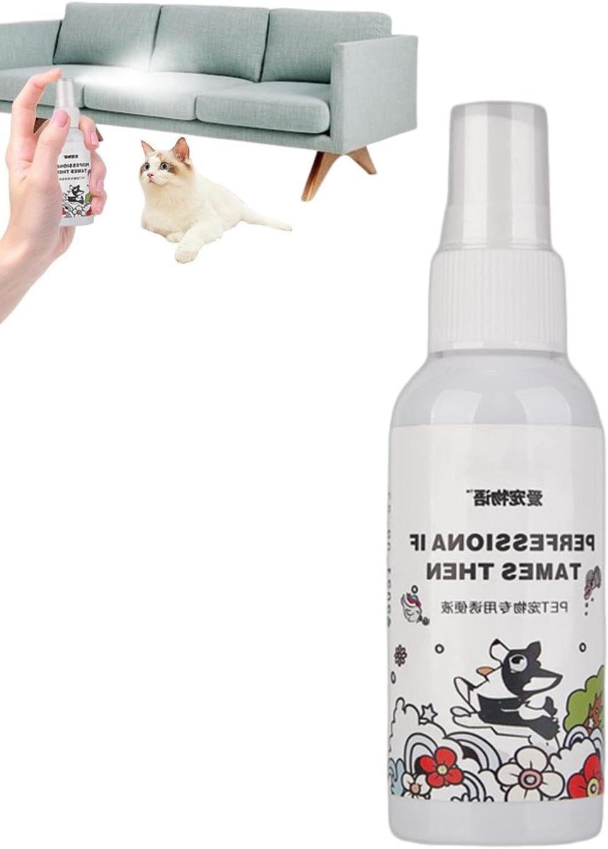 Zindelijkheidsspray Honden - Puppy Training Spray - Huisdier Zindelijkheid - Natuurlijke Formule - 50 ml - Transparant