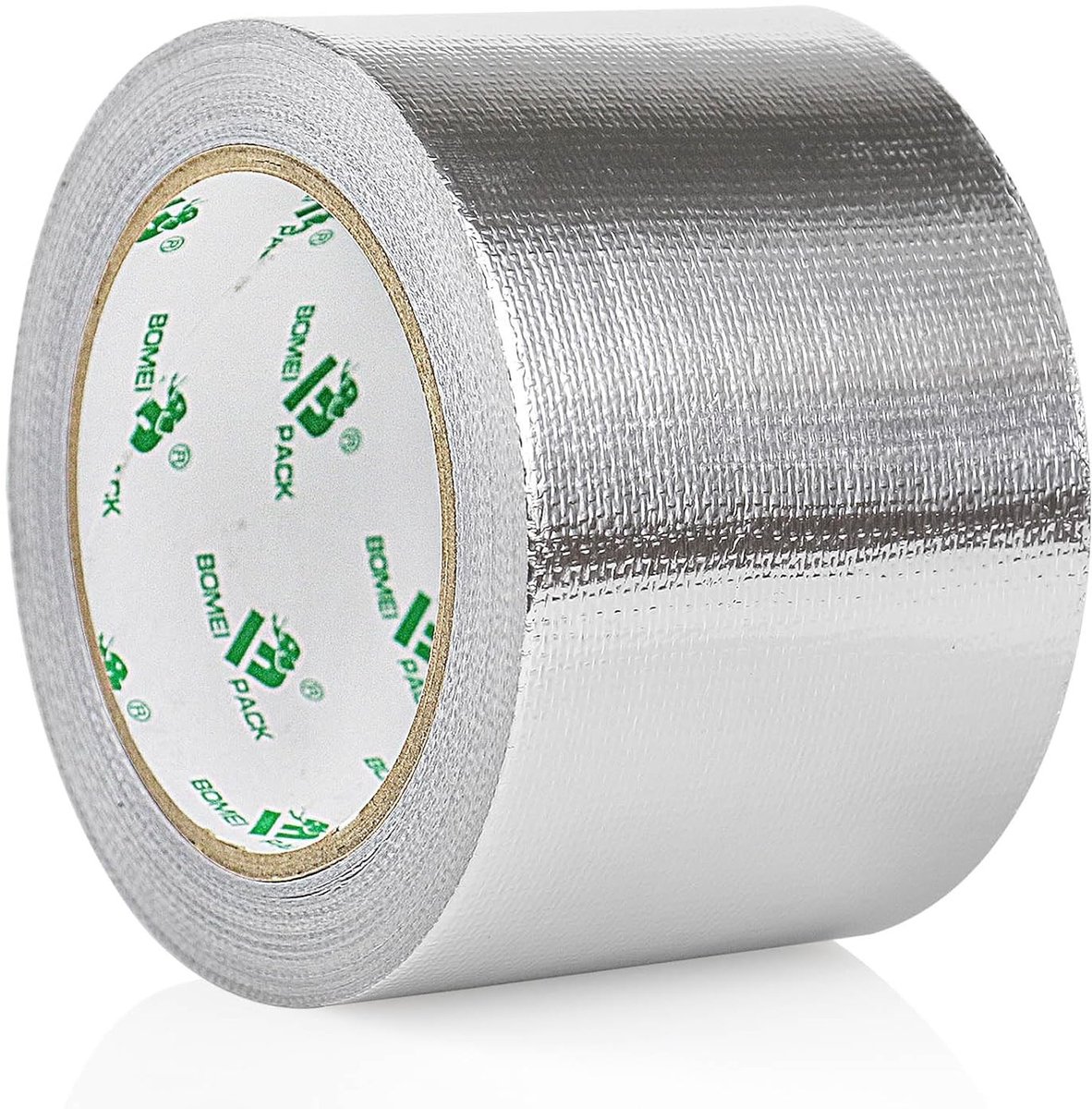 Versterkte Aluminium Plakband 75 mm x 20 m, Zelfklevende Waterdichte Tape voor Reparatie, Isolatie en Verzegeling