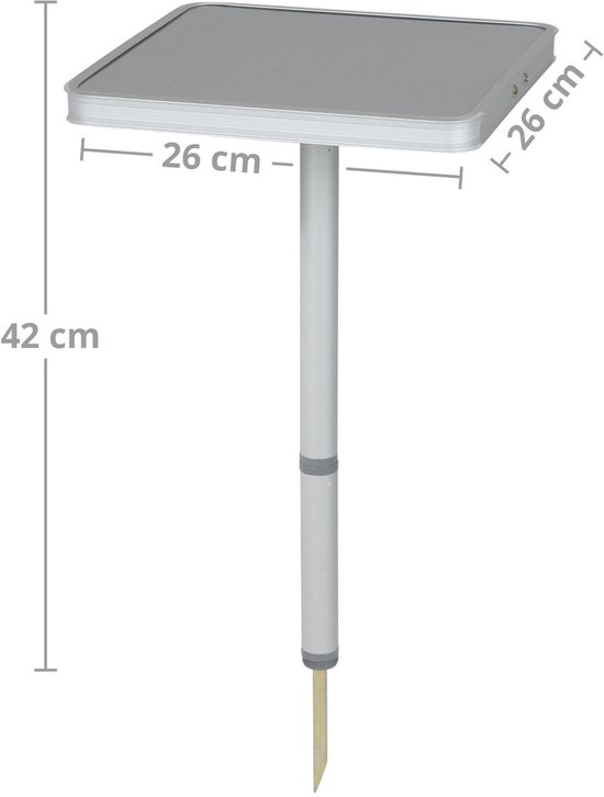 Bo-Camp - Priktafel - 1 Poot - 26x26x42 cm van Bo-Camp — afbeelding 4