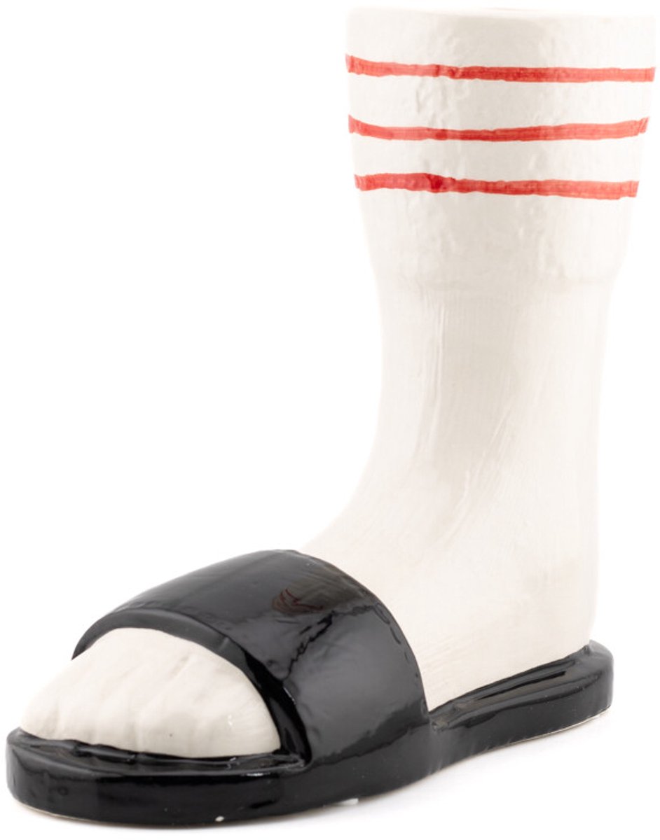 homebound by ky Aardewerk vaas Sokken in sandalen Meerkleurig