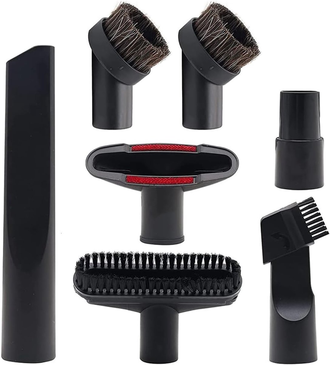 BUZIFU 7-delige stofzuigeropzetstuk 32mm & 35mm stofzuigeraccessoires voor Henry & Shark Hoover stofzuigers - ShopVlot