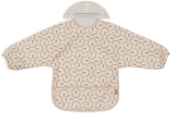 Jollein Slab Waterproof met Mouw Soft Plumes — afbeelding 2