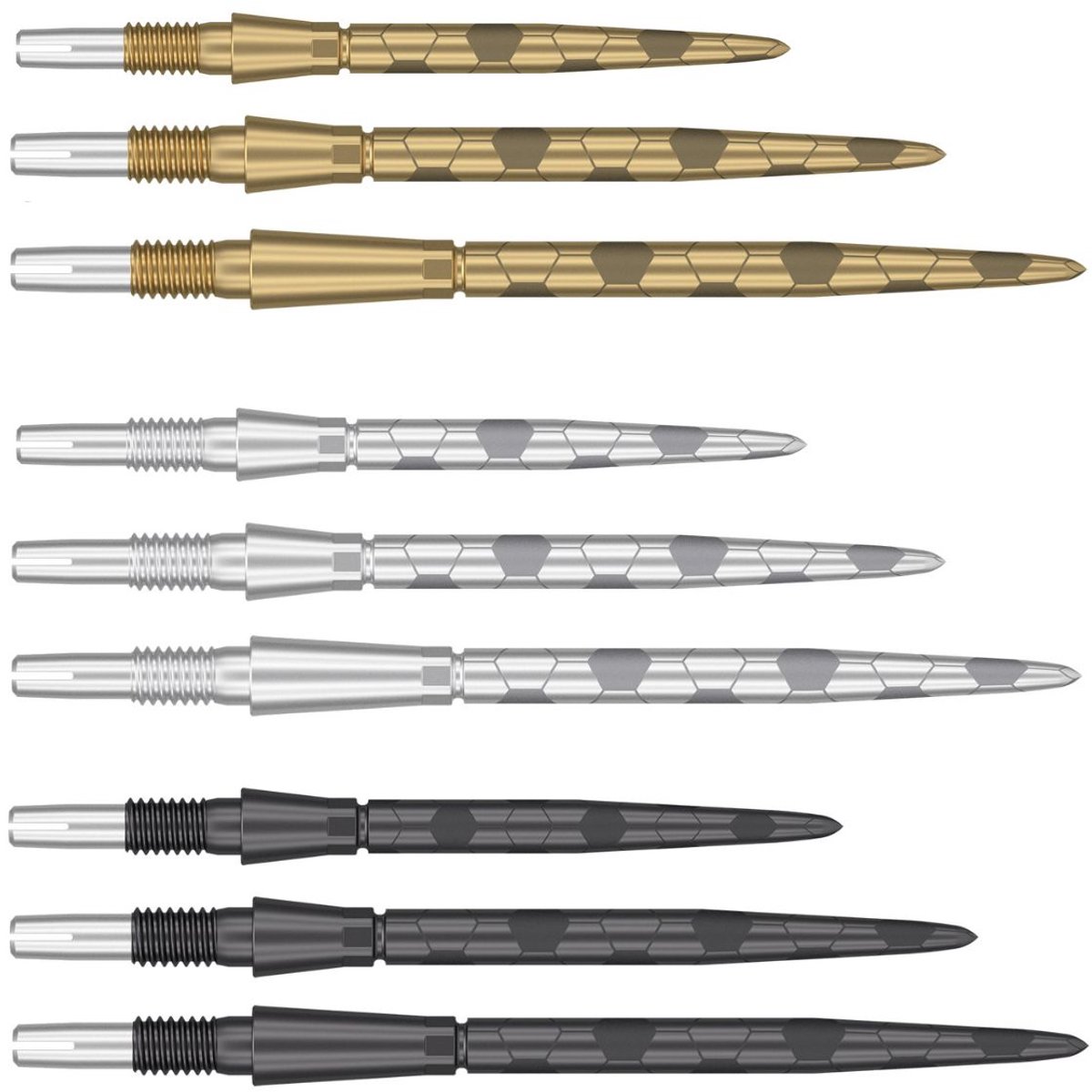Target Swiss Points Storm Onyx Gold 30 mm