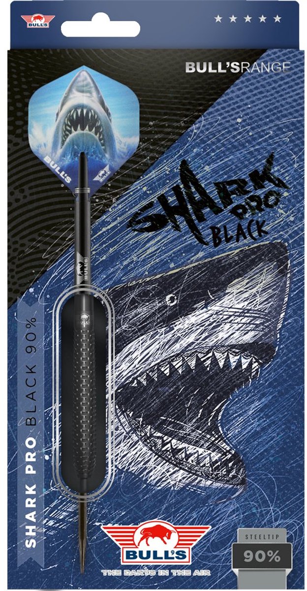 Bull's Shark Pro Black 90% - Dartpijlen van Merkloos — afbeelding 3