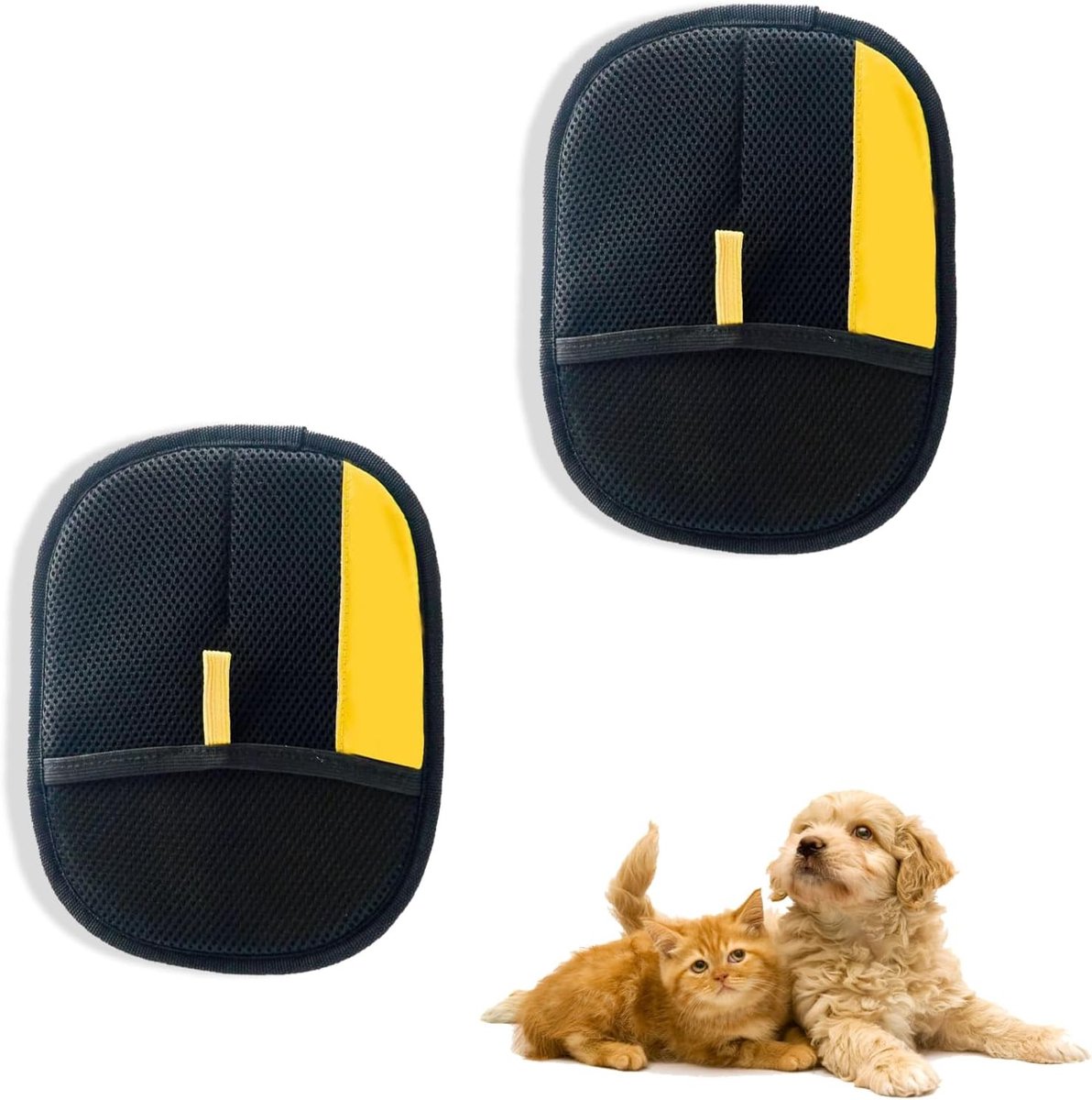 Kledingborstel voor katteharen - Blauw - Dubbelzijdige borstelstructuur - Voor Honden en Katten