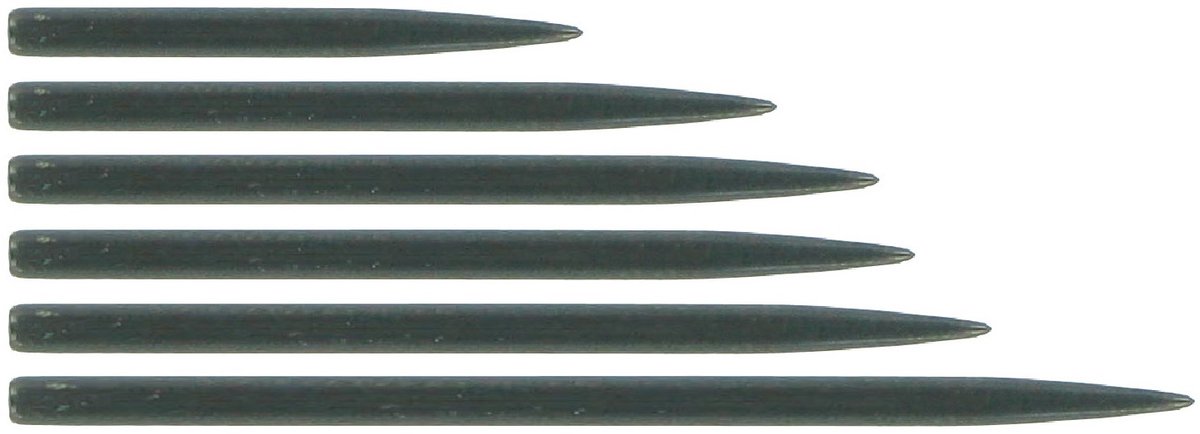 Steel Dart Points - 35mm - Black