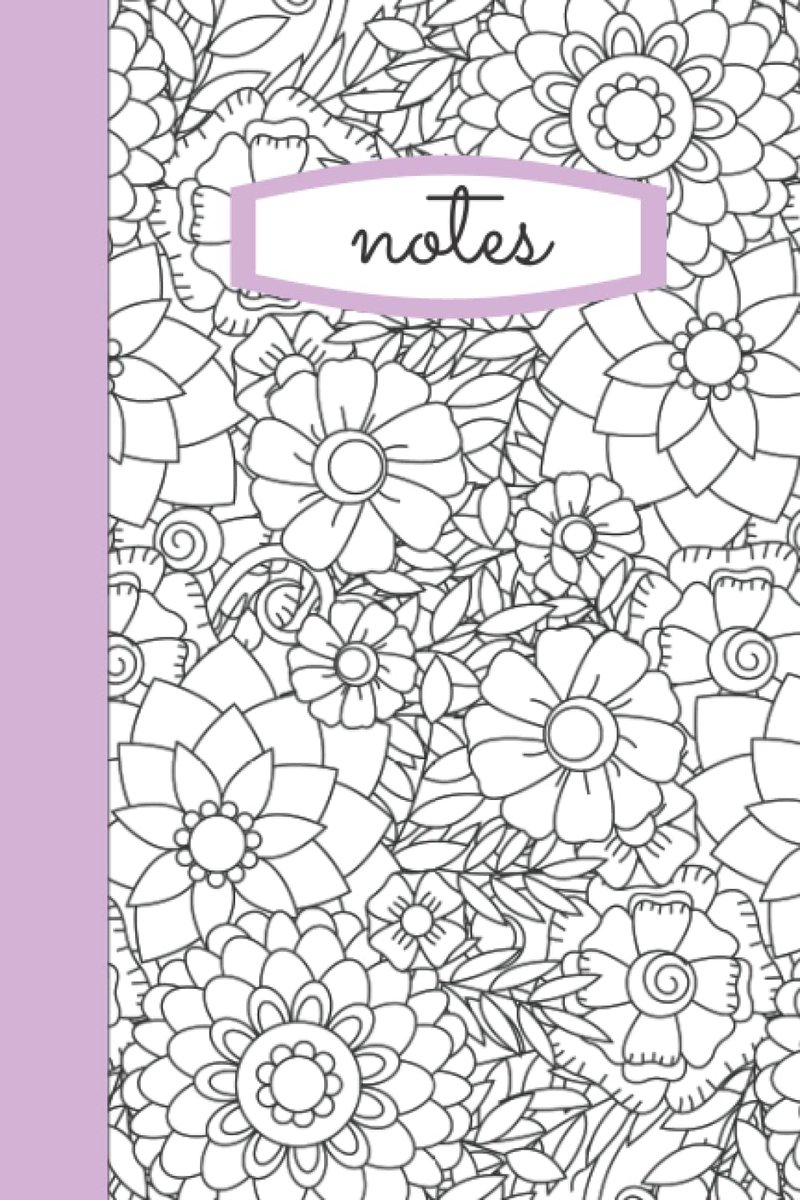 Colour-in Cover Notebook: Pastel Purple: Colour in your notebook with the colours of your choice! - ShopVlot