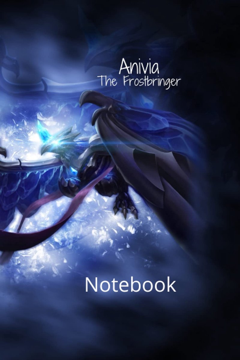 Notebook : Anivia The Frostbringer from league of legand: Minimal Poster Design , Journal for Writing, 31,80x23,50 cm - ShopVlot