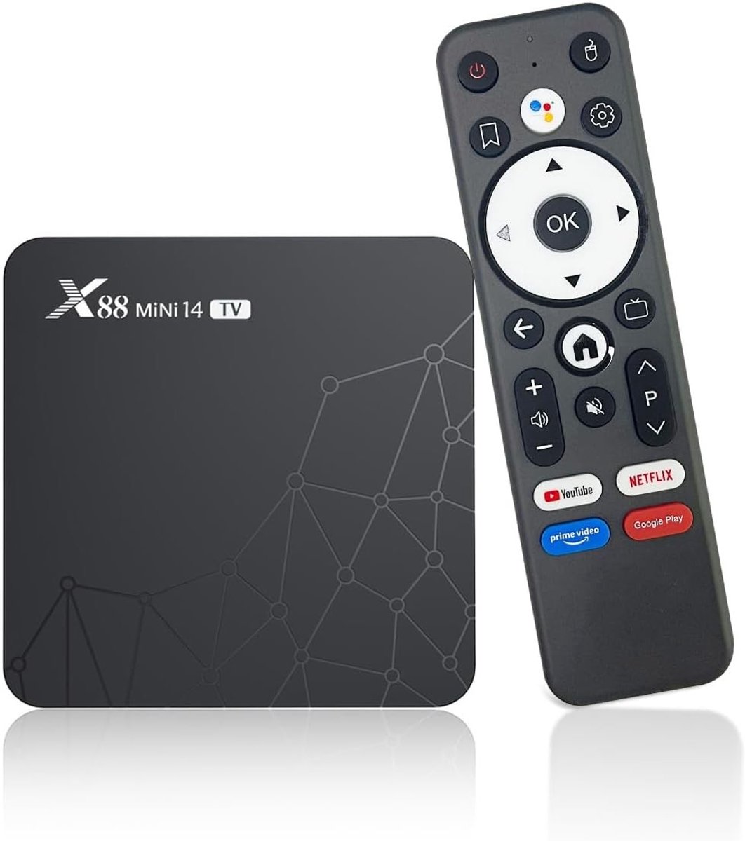 Android TV-box - 16 GB Intern Geheugen - 4K HDR-compatibel - Voor Streaming en Multitasking