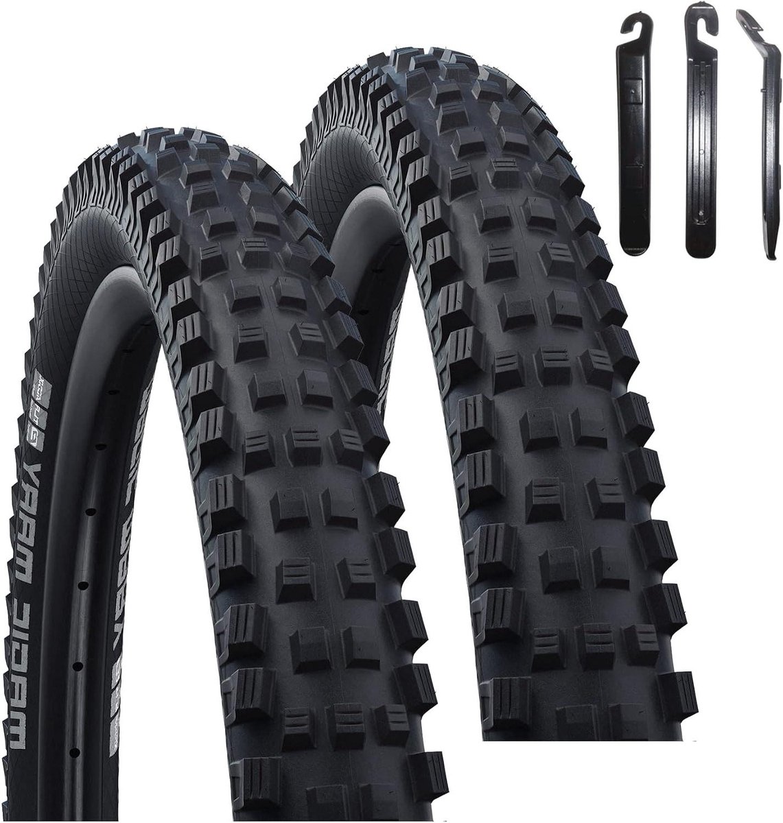 Fietsbanden Set - Banden - Mountainbiken - Performance Rubber - 29 x 2.40 inch - Zwart