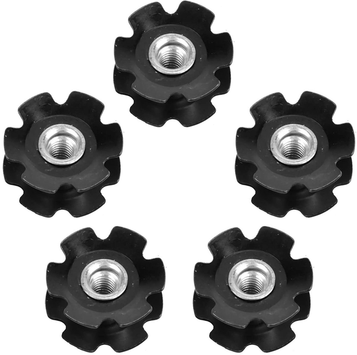 Fietsvervangingsonderdelen set 5 stuks voor vork 28,6 mm