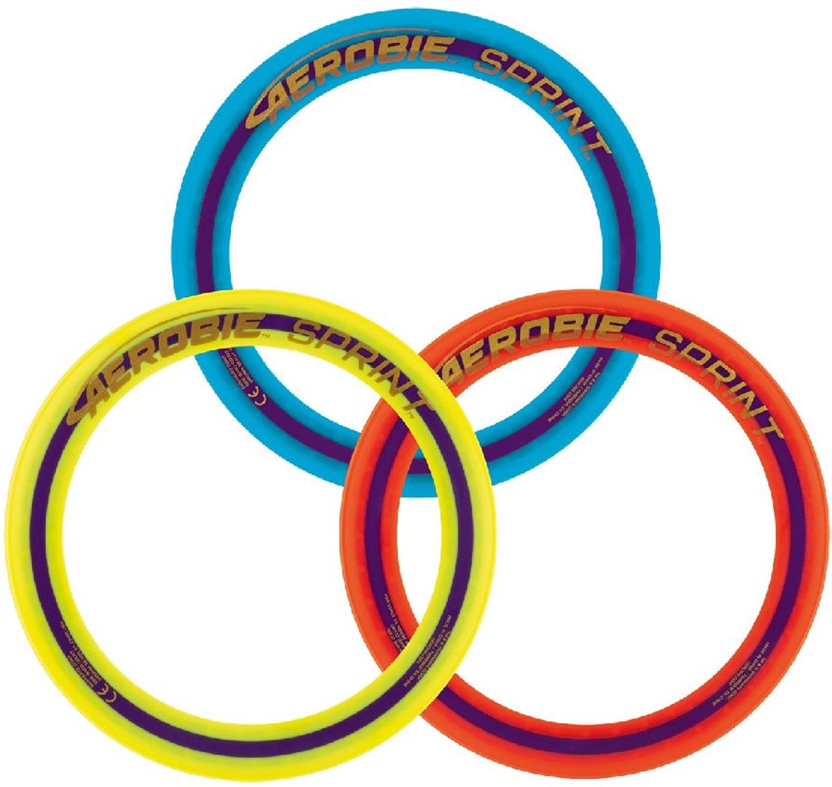 Aerobie Sprint Flying Ring 25cm 3 Ass..