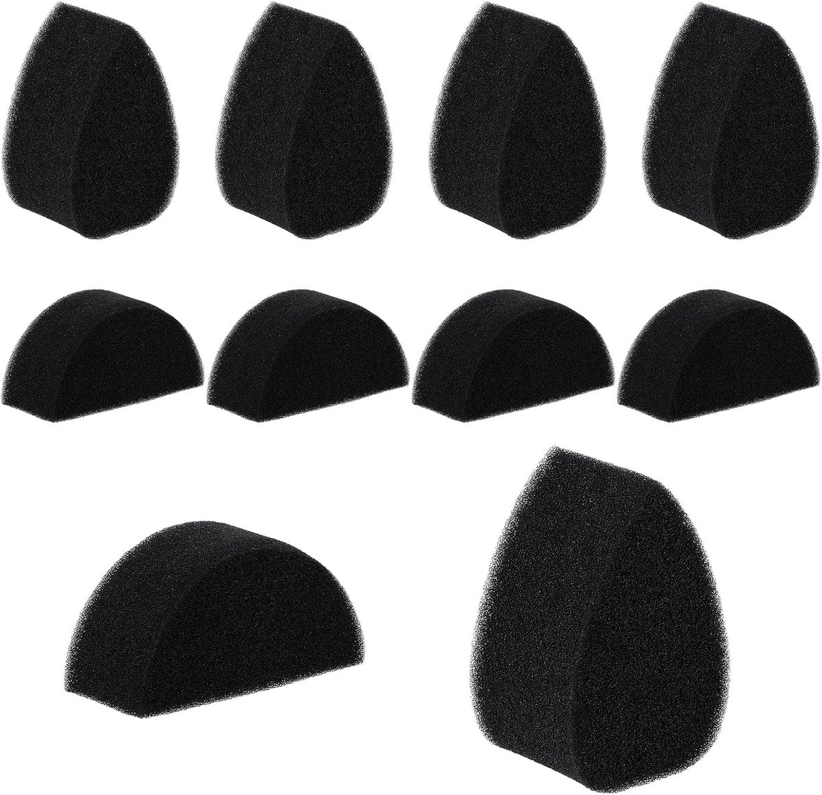 10 Stuks Hoge Dichtheid Gezichtsverf Sponsen Set voor Bodypainting en Halloween Make-up, Perfect voor Volwassenen en Kunstprojecten