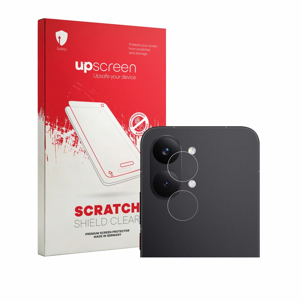 upscreen - Screenprotector voor Xiaomi Poco X8 Pro Max (ALLEEN Camera Lens) - Folie Beschermfolie transparant
