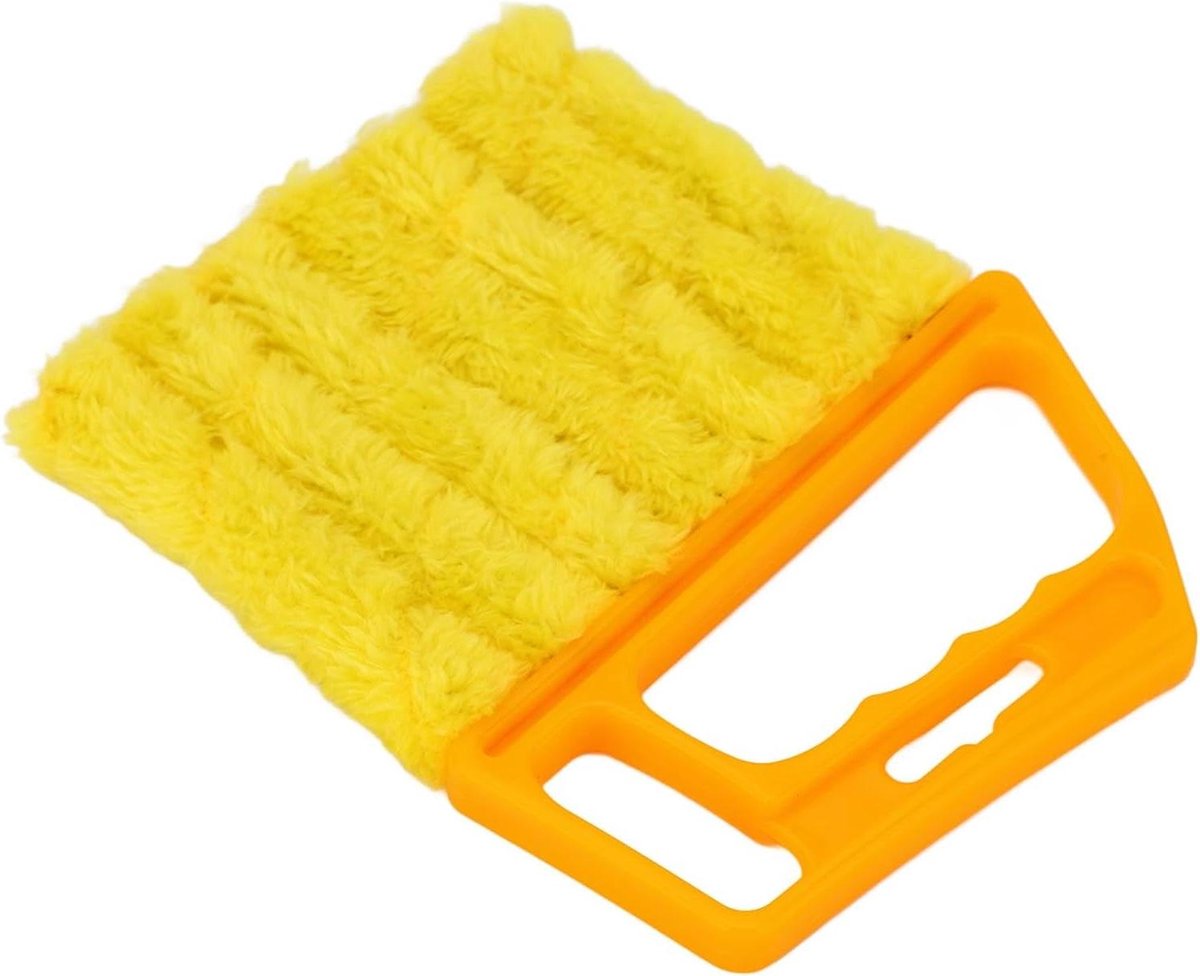 Handige Jaloezie Reiniger - Stofwisser Raambekleding - Stofvrij Huis - 7 Microvezel Rollen - 16 x 135 cm - Grijs