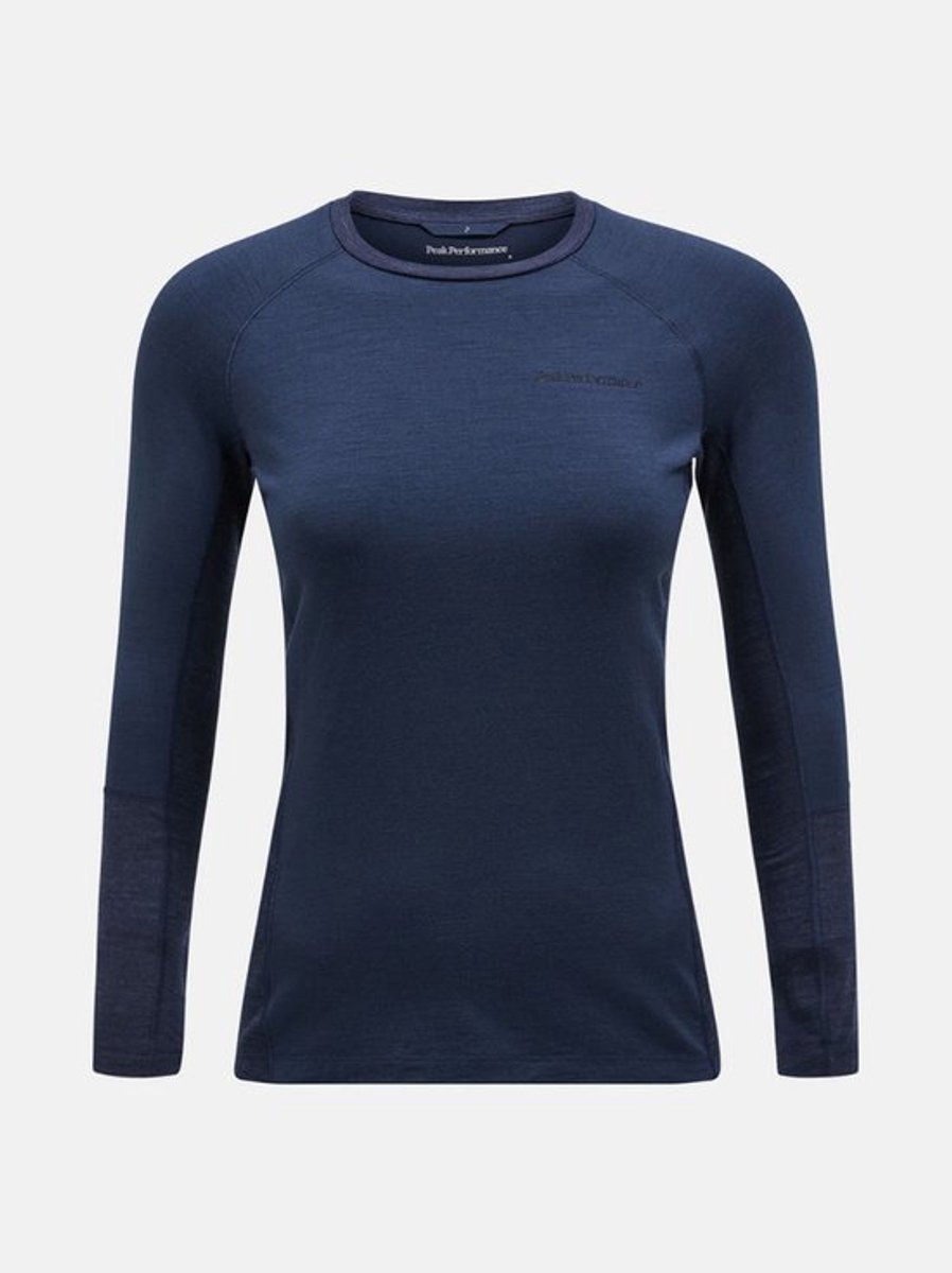 PEAK PERFORMANCE MAGIC CREW WOMEN shadow Blauw