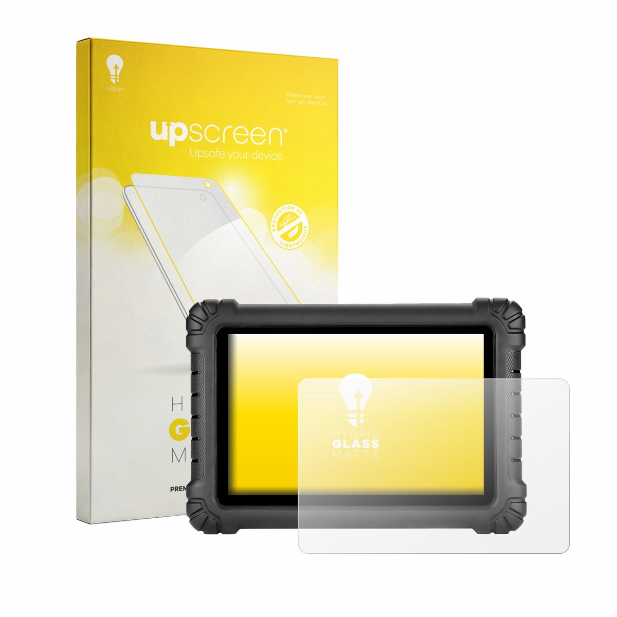 upscreen - Screenprotector voor Autel MaxiSys MS906 MAX - Folie Beschermfolie Beschermglas matte