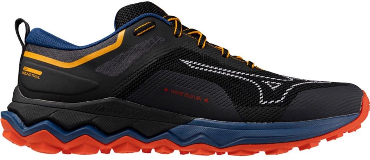 Mizuno Wave Ibuki 4 Trailschoenen Zwart EU 45 Man